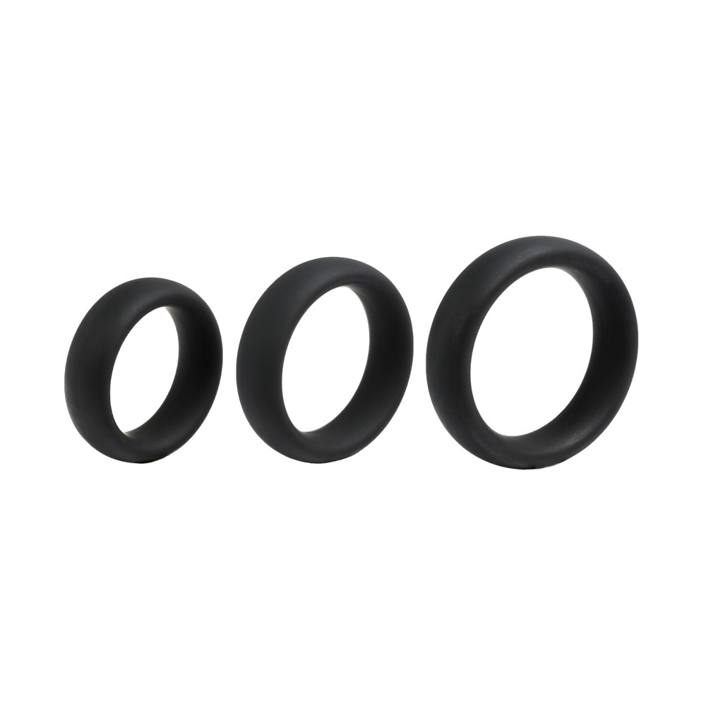 Trio Anneaux Plats