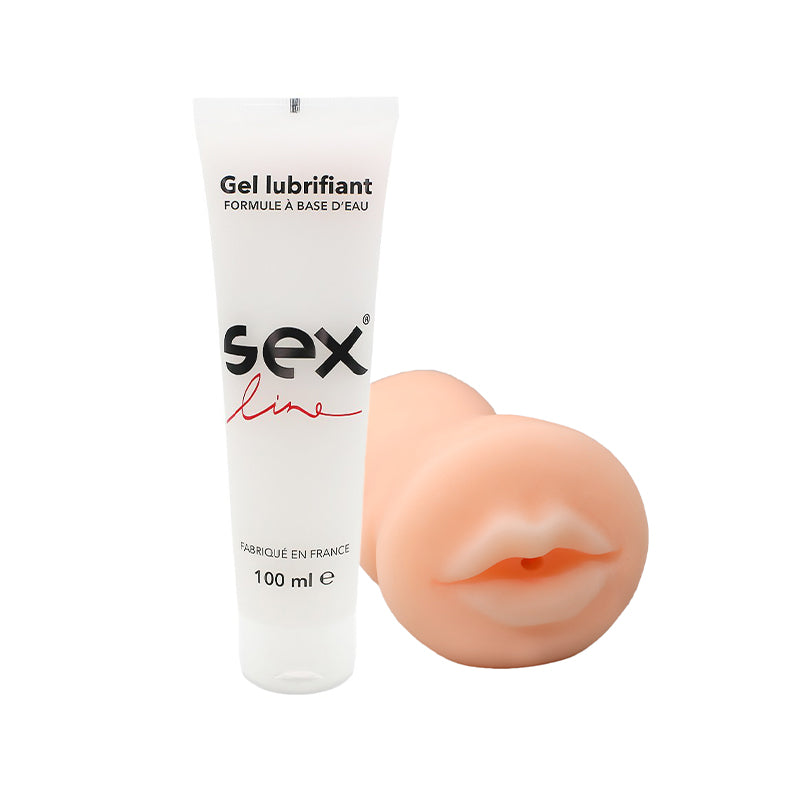 Pack Masturbateur Bouche + Lubrifiant