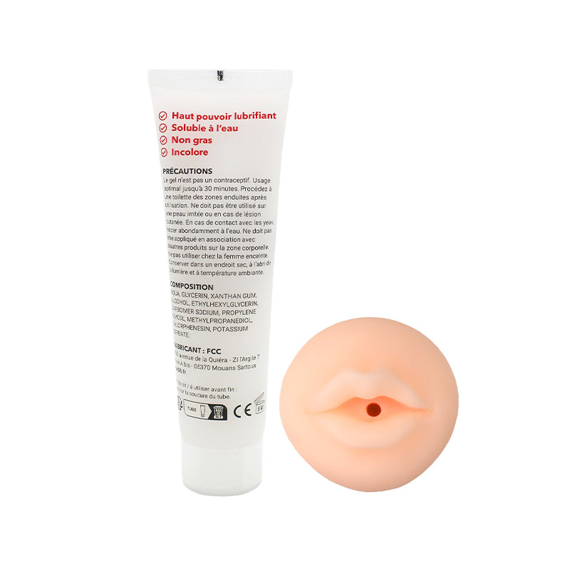 Pack Masturbateur Bouche + Lubrifiant