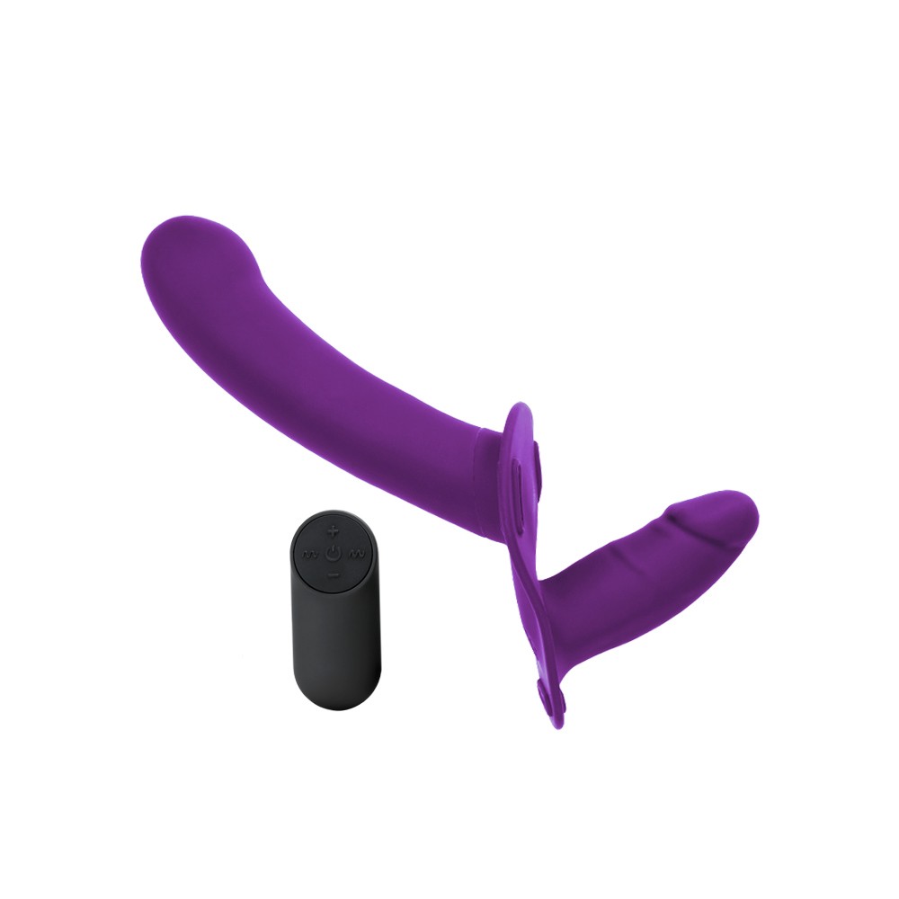 Gode Ceinture Vibrant Double