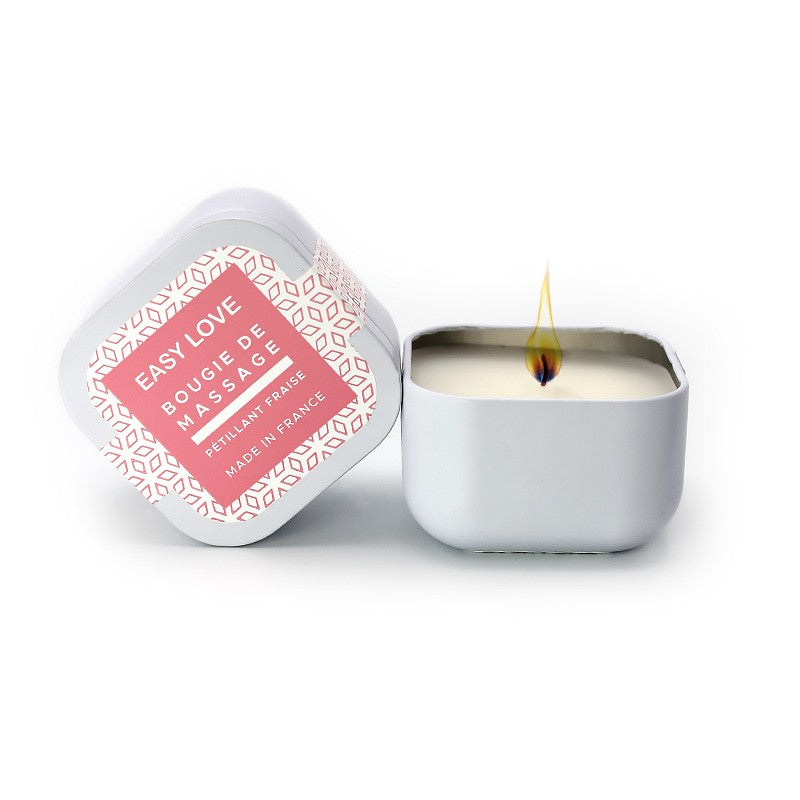 Bougie De Massage - Fraise