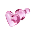 Plug en verre Coeur