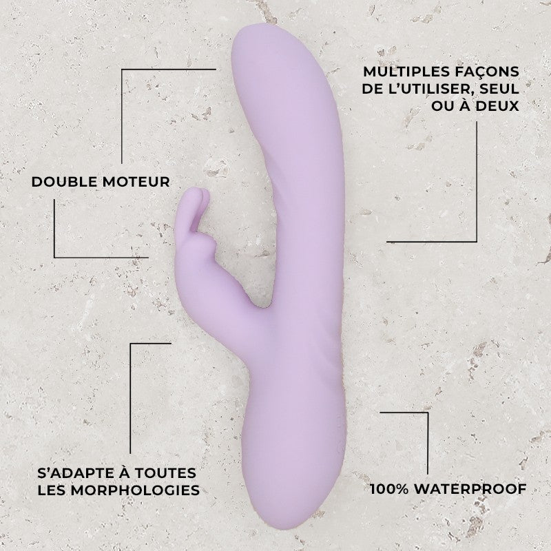 Vibromasseur Rabbit Pono - Maloo